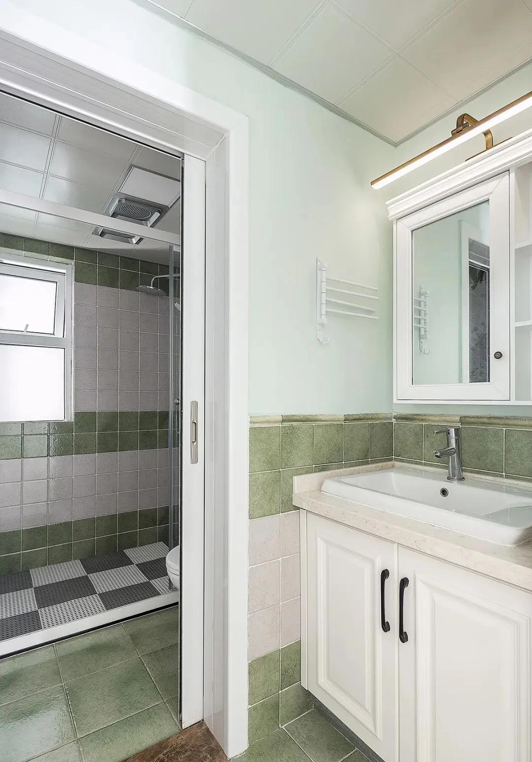 广州装修公司田园风格室内装修效果图-卫生间 广州装修公司田园风格室内装修效果图-卫生间