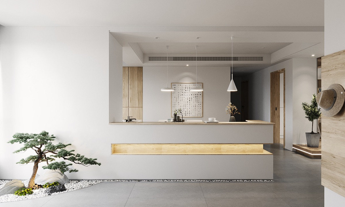 装修案例日式风格室内装修效果图-玄关 装修案例日式风格室内装修效果图-玄关